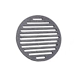Gussrost Ø 25 cm (9,8') – Ofenrost, Rundrost, Ascherost, Kaminrost für...