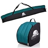 Rawstyle Skitasche Ski-Schuh-Tasche Set SKI-Tasche 160cm 180cm 190cm...