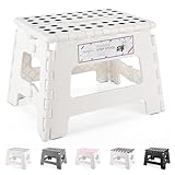 HOUSE DAY 22 cm Faltbarer Hocker für Kinder – Tritthocker für Kinder...