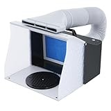 VELPAX Airbrush Kabine Absauganlage 5.2m³/min, Klappbare Lackierkabine mit...