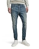 G-Star RAW Herren D-STAQ 3D Slim Jeans, Blau (Antique Faded Blue Topaz...