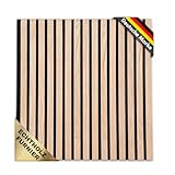 KARAT Akustikpaneele - Wandpaneele mit Echtholzfurnier für eine angenehme...