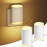 Nachtlicht Steckdose, Nachtlicht mit Bewegungsmelder und Dämmerungssensor,...