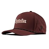 Branded Bills Unisex 5-Panel Baseballkappe, Bordeaux, One Size
