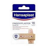 Hansaplast Elastic Fingerstrips Pflaster (16 Strips), extra lange...