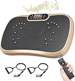 Moziel Vibrationsplatte, 99 Intensitätsstufen und 5 Trainingsprogramme...