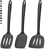 Coukre Silikon-Spatel 3er Set, hohe Hitzebeständigkeit, BPA-freie...