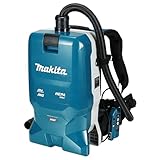Makita VC012GZ01 40 V Max Li-Ion XGT Bürstenloser Rucksack-Staubsauger,...