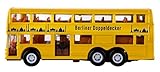 Idena 4229634 - Modellbus Berliner Doppeldecker, mit Freilauf, ca. 13 x 10...