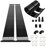 LEADZM Solarkollektor Poolheizung 600 x 73 cm | Solarheizung für Pools bis...