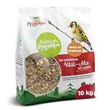 Natürlich Pfiffikus Vital-Mix Streufutter mit Insekten, 10 KG –...