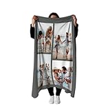 PICANOVA Personalisierte Decken mit Fotos 150x100cm - Kuscheldecke mit...