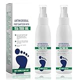 2 Stück Fußpilz Spray 100ml, Fußspray Gegen Fußpilz, Fußspray Pflege,...