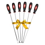 WALTER Schraubendreher Set extra lang 6-tlg., Geschenk für Männer und...