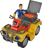 Simba 109257657 - Feuerwehrmann Sam Mercury-Quad, mit Sam Figur und...