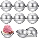 16 Stücke Seifenform Bath Bomb Molds, Bath Bomb Molds,Wady Metall-Formen...