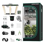 MARS HYDRO Growzelt Komplettset FC1500 Samsung 301H EVO Led Grow Light...