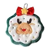 Weihnachtliches flauschiges Handtuch – Hängendes...