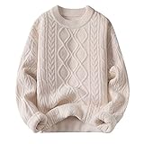 Aelfric Eden Herren Basic Pullover Damen Oversized Strickpullover Rundhals...