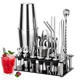 Cinnani Boston Cocktail Set 20-teilig - Professionelles Mixing Set mit...
