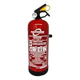 Navpower Pulver-Feuerlöscher 2 kg ABC zugelassen RINA und MED Navpower mit...