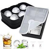 Gucass 2 Stück Eiswürfelform Silikon Eiswürfelbehälter mit Deckel, 5cm...