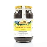 Buchweizen-Honig von ImkerPur®, 1200 g, kaltgeschleudert, kräftig-herb,...