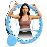 JLoibao Smart Hula Hoop Reifen Erwachsene Zum Abnehmen, 24-Stufiger...