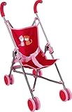 HABA 303815 - Puppenbuggy Jule , Handlicher Buggy mit Anschnallgurt ,...