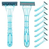 FOMIYES 20 Stück Einwegrasierer für Damen und Herren Kompakter...