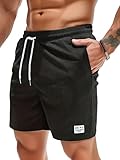 CheChury Corduroy Shorts Herren Shorts Kurze Sommer Freizeit Stretch...