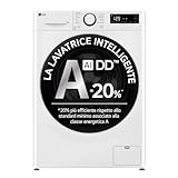 LG AI DD F4R3013NSWB Waschmaschine Klasse A -10%, Frontlader Serie R3,...