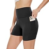 Gayhay Radlerhose Damen Kurze Shorts Sporthose Leggings Blickdicht High...