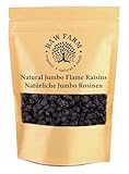 1 kg Rohe Jumbo Flame Rosinen, ganze Früchte, frei von Gluten, Soja, ohne...