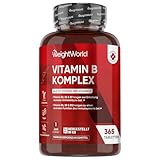Vitamin B Komplex - 1 Jahr Vorrat - 365 Vitamin B mit Vitamin C Tabletten -...