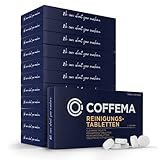 Coffema Reinigungstabletten (2 g) - 12 x 30 Tabs - für die professionelle...