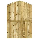 vidaXL Kiefer Imprägniert Gartentor 100x150cm Holztor Zauntor Lattenzaun...