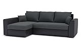 Ecksofa Paul mit Schlaffunktion! Best ECKSOFA! Eckcouch mit Bettkasten!...