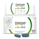 Multivitamin- Centrum Von A bis Zink– Multivitamin Tabletten mit Vitamin...