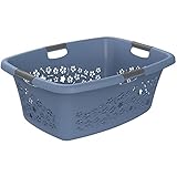 Rotho Flowers Wäschekorb 50l mit 4 Griffen, Kunststoff (PP) BPA-frei,...