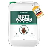 Silberkraft Bettwanzenspray 2 L für Matratzen und Betten, effektiv...