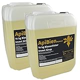 2x APIBIEN Premium Bienenfutter Invert Sirup 14 kg flüssig im Kanister...