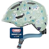 ABUS Kinderhelm Smiley 3.0 - Fahrradhelm mit tiefer Passform,...