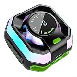 Niceminiwall Handy-Lüfter 3-Gang AI-Temperaturregelung RGB-Lichtanzeige...