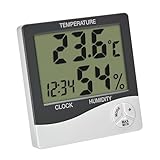 TFA Dostmann Digitales Mini Thermo-Hygrometer Innen, 30.5058.02,...