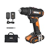 WORX WX100 Akku Bohrschrauber 20V – leistungsstarker Akkuschrauber zum...