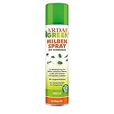 ARDAP GREEN Milbenspray mit Kieselgur 400ml - Mit Langzeitwirkung gegen...