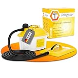 TOLEGANO Dampf - Tapetenentferner 2000 Watt Leistung, 4,5 Liter Wassertank,...
