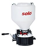 Solo 421 Granulatstreuer, Samenstreuer, Winterstreugut Streuer, weiß, 28 x...