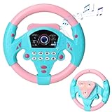 NAVESO Kinderlenkrad Zum Spielen im Auto Lenkrad Kinder, Kinder Lenkrad...